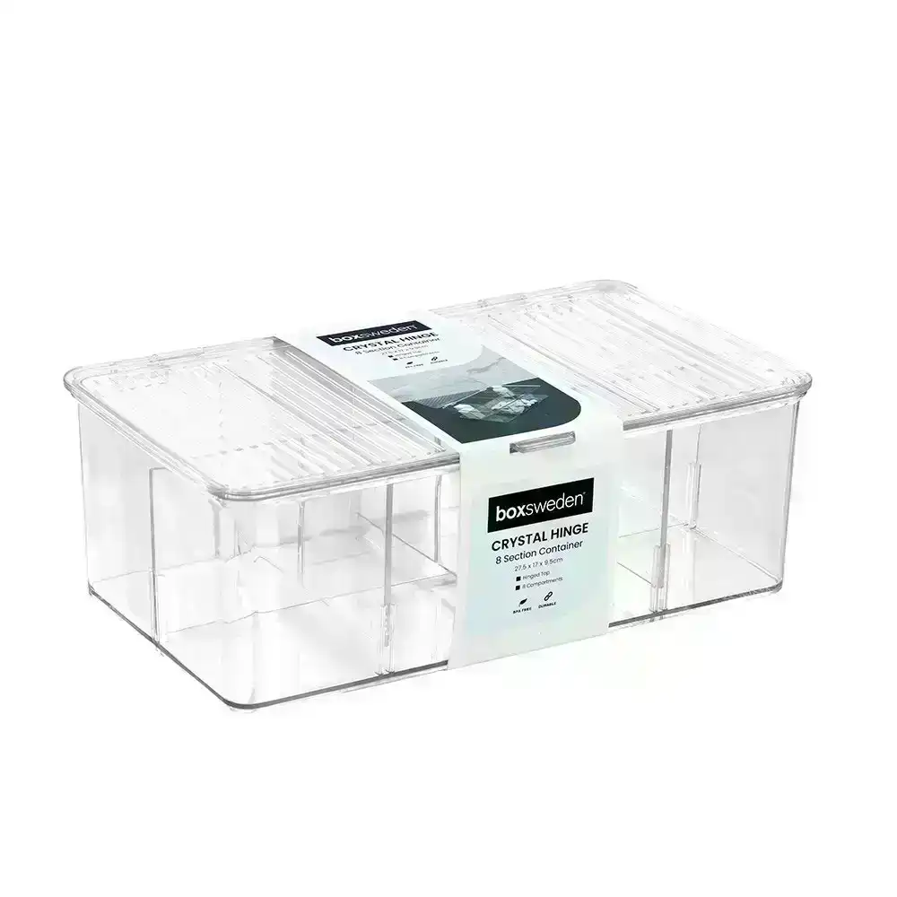 Boxsweden 18.5x13.5cm Crystal Storage Container Small - Clear