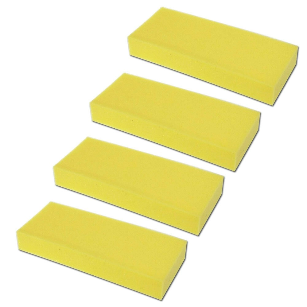 4PK White Glove Sponge Mop Squeeze Refill Floor Cleaning Household Wipe Cleaner