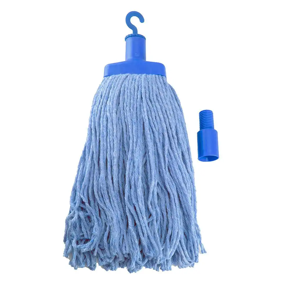 Pullman Durable Floor Mop Replacement Head for Domestic/Commercial Use Blue