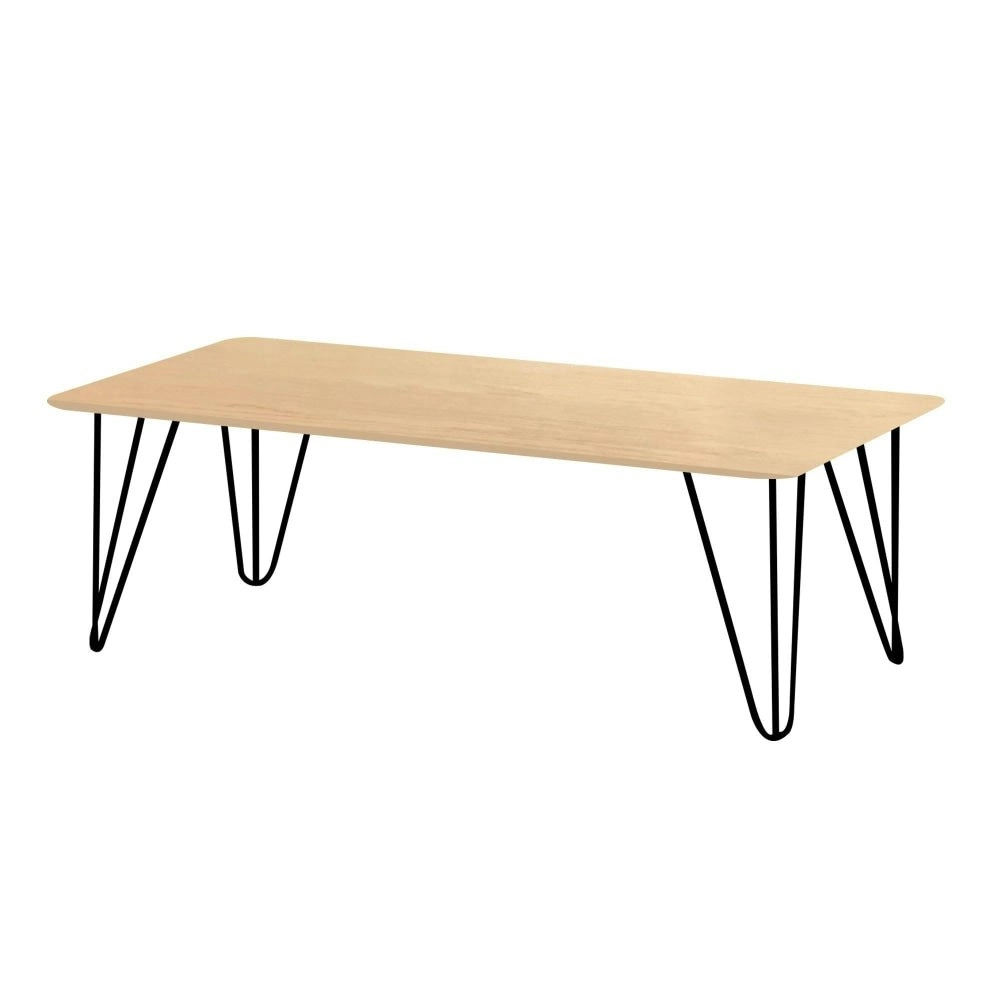 HomeStar Ceres Rectangular Coffee Table - Natural Oak