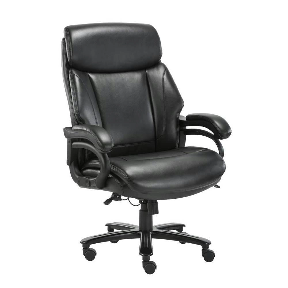 Maestro Furniture StarSpace B&T Comfort Coil Ergonomic Executive Manager Office Chair - Black