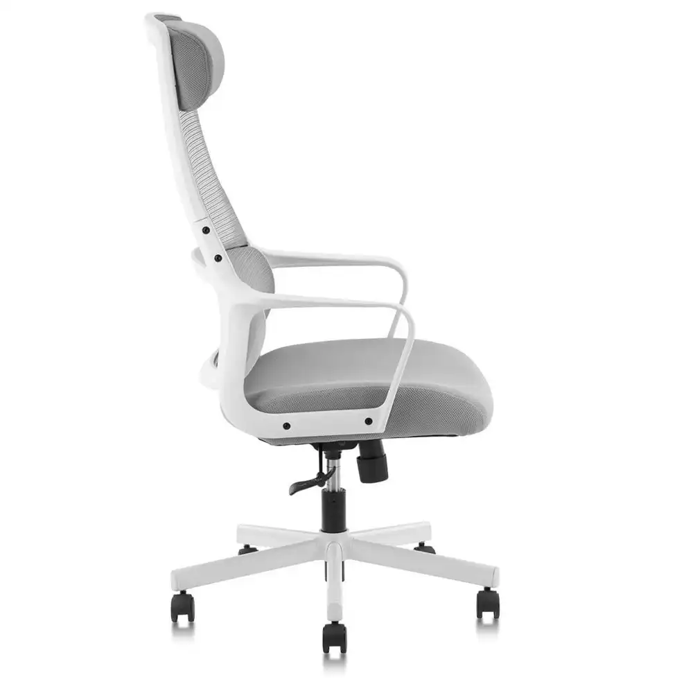 Maestro Furniture Jair High Back Ergonomic Fabric Office Task Comptuer Working Chair - Grey