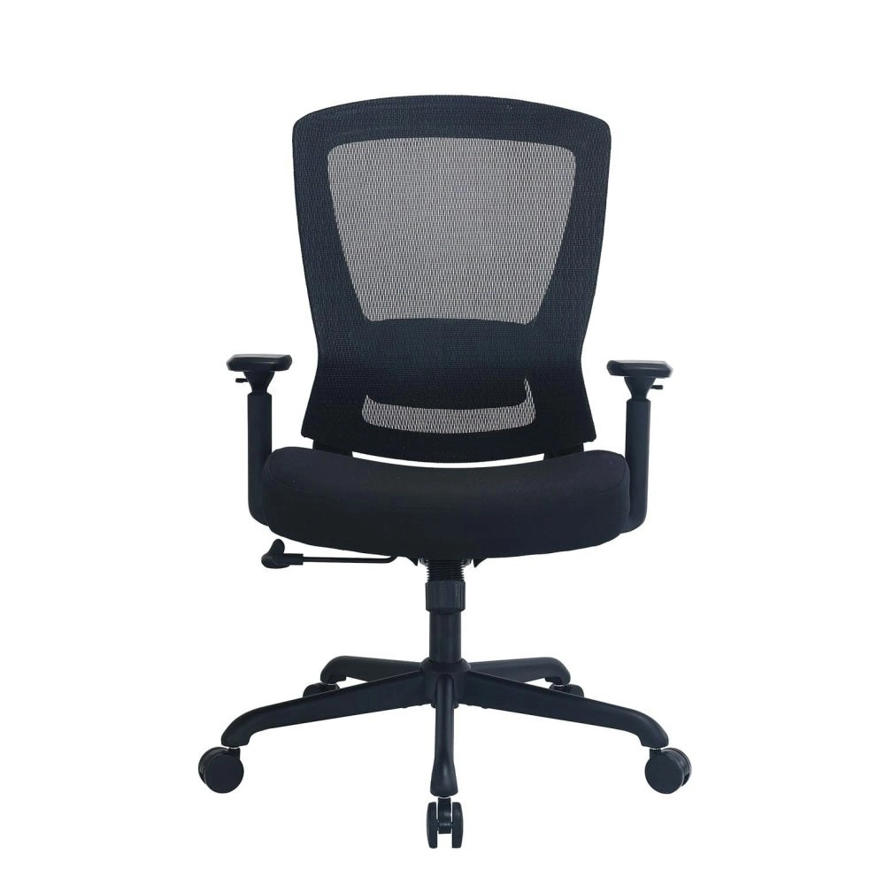 Maestro Furniture Daisy Fabric Seat Executive Manager Office Task Computer Working Chair - Black