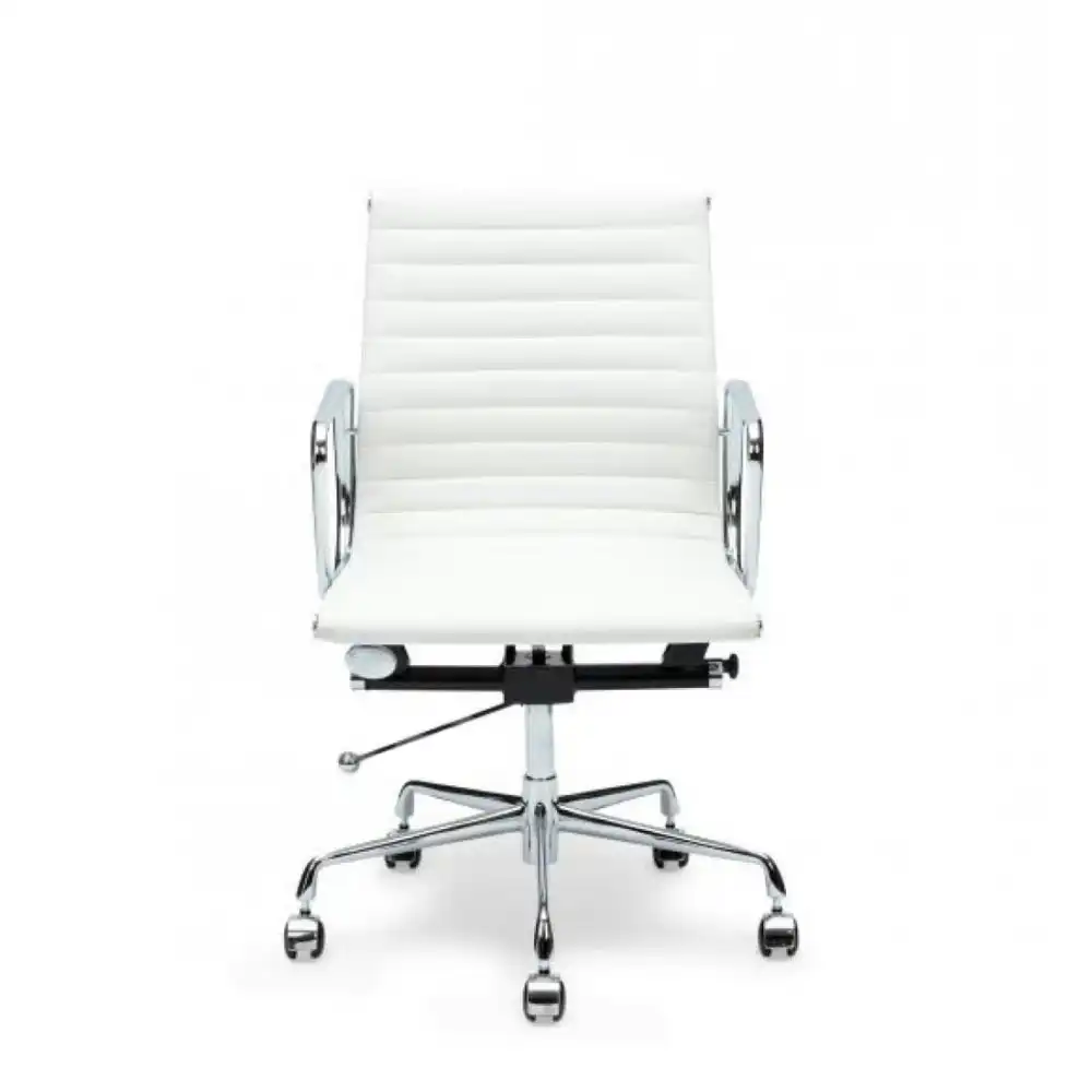 Eames Replica Management Office Chair - Low Back - White