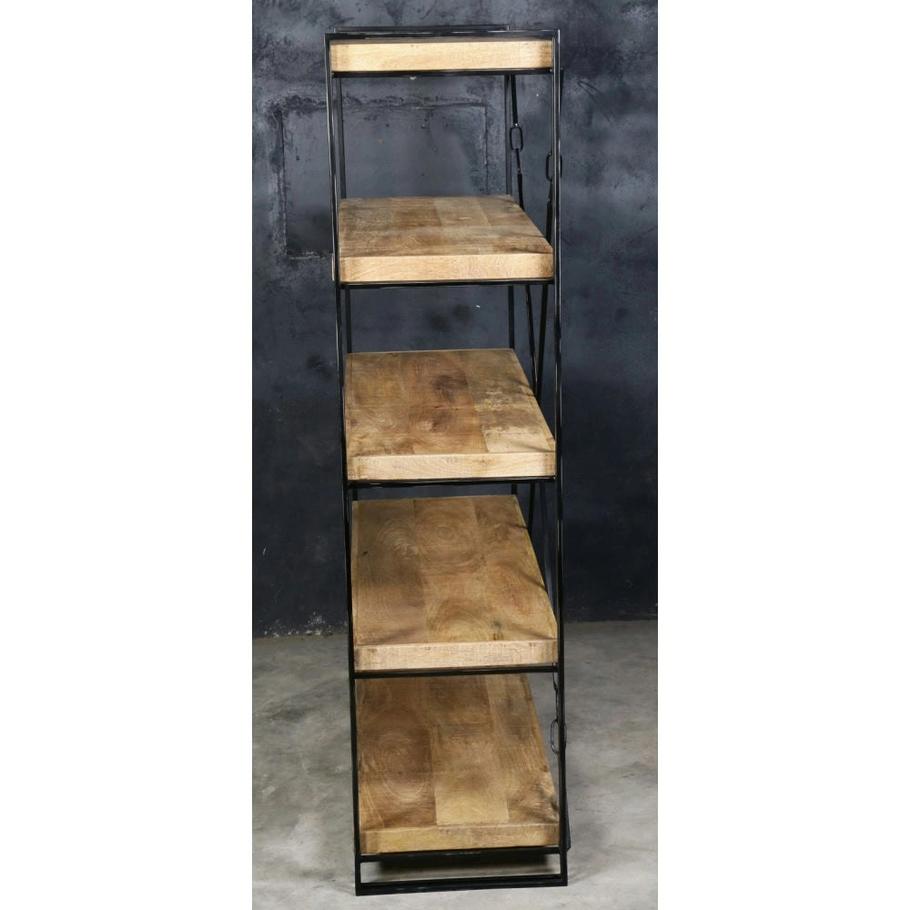 Exo Expedition Industrial Rustic Bookcase Display Cabinet