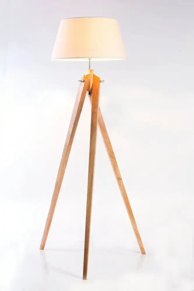 New Oriental Rosalyn Classic Tripod Floor Lamp - Natural