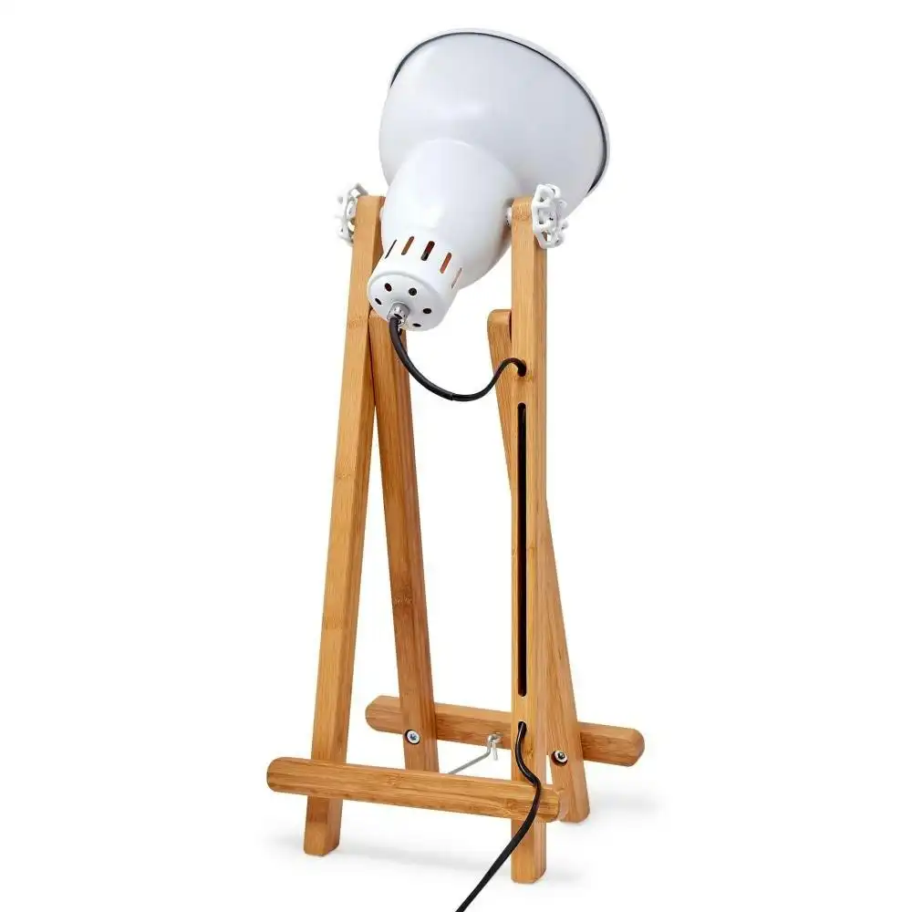 New Oriental Edna Classic Table Desk Lamp - Natural / White