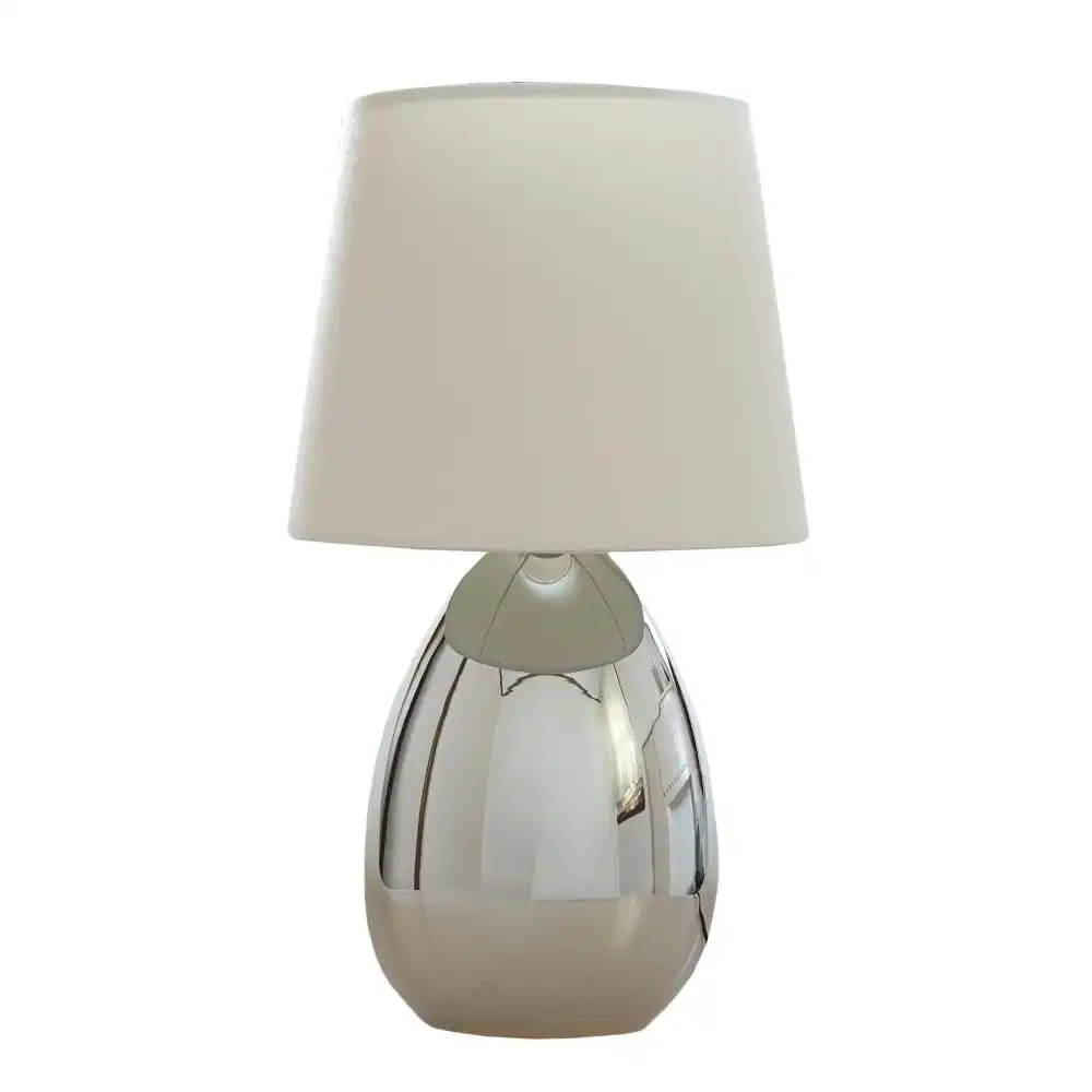 Silver droplet deals table lamp