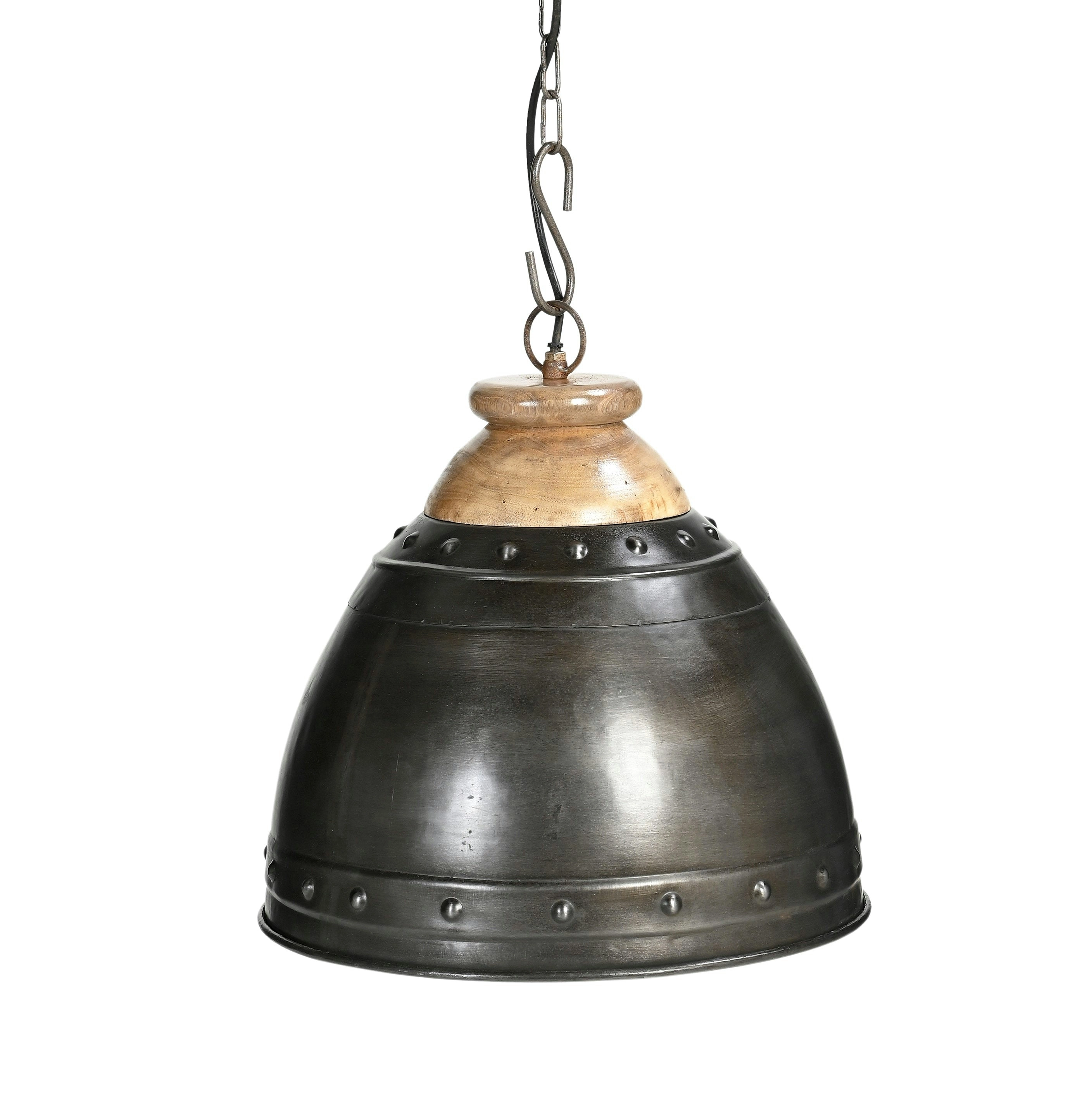 Austin Wood And Iron Rustic Lamp Shade