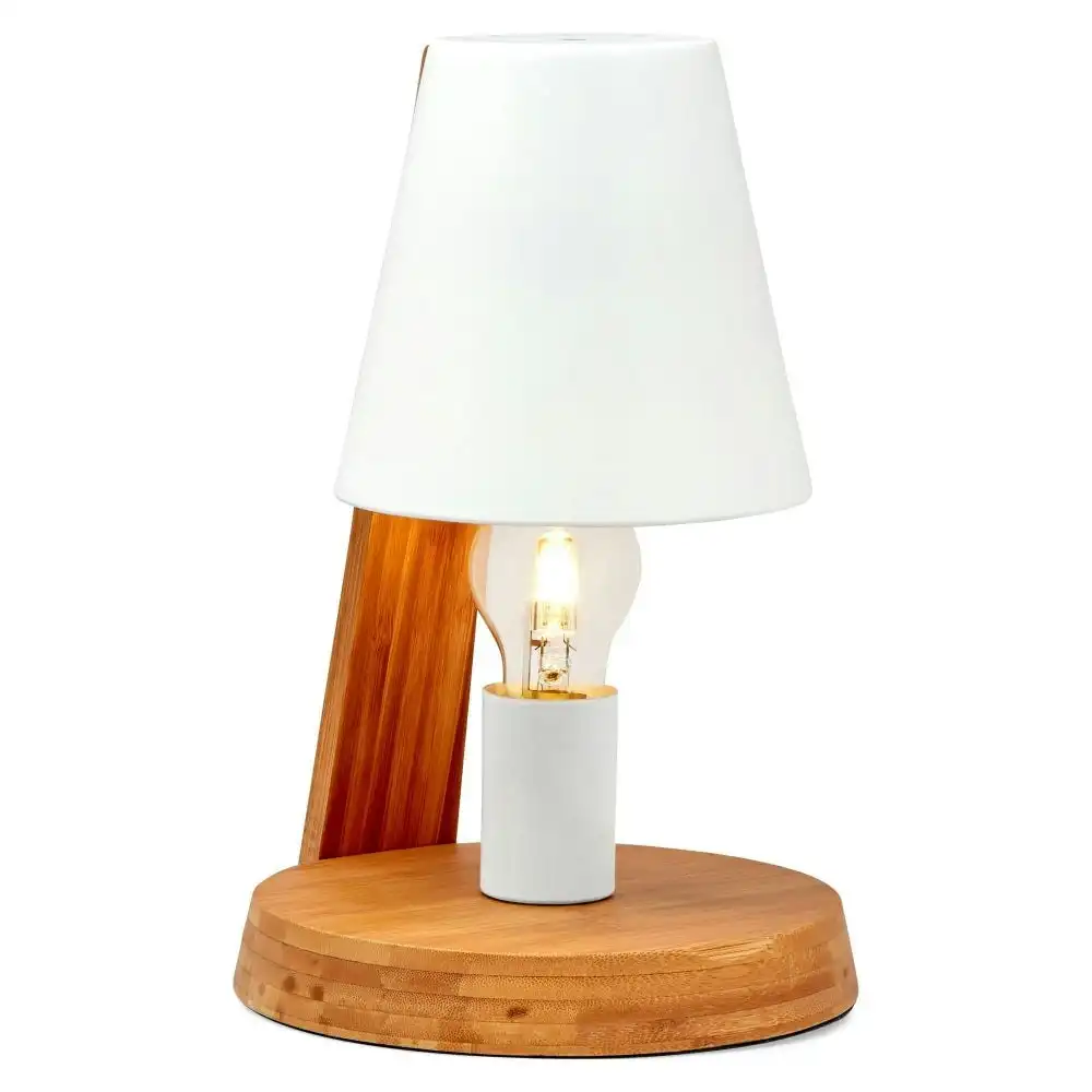 New Oriental Leela Classic Table Lamp - Natural / White