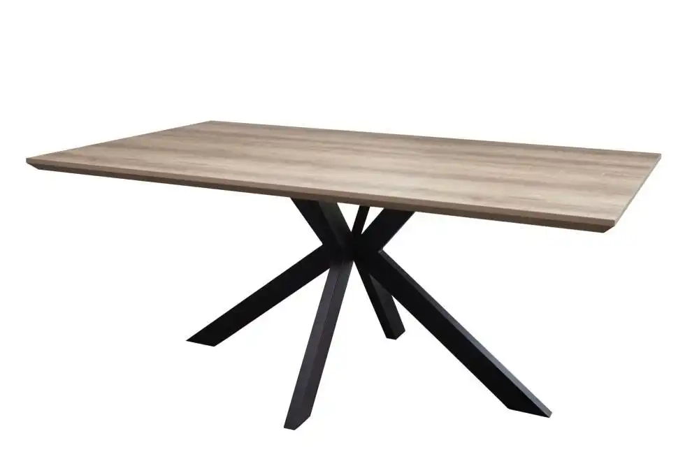 Raimon Furniture Lexy Rectangular Wooden Kitchen Dining Table 180cm - Oak Sonoma
