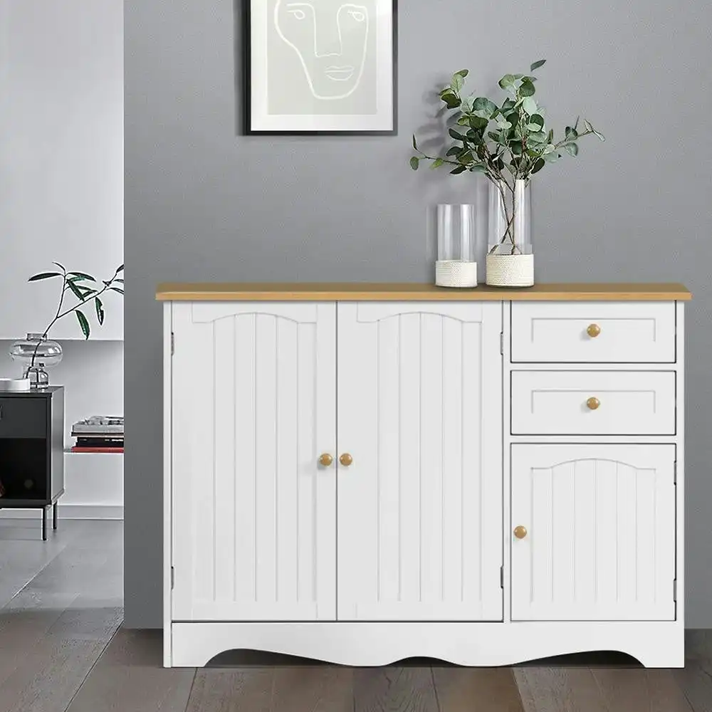 Buffet Sideboard Storage Cabinet Kitchen Cupboard Drawer Table Hallway