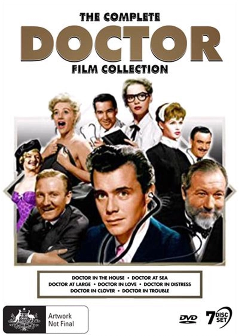 The Complete "Doctor" Film Collection, DVD