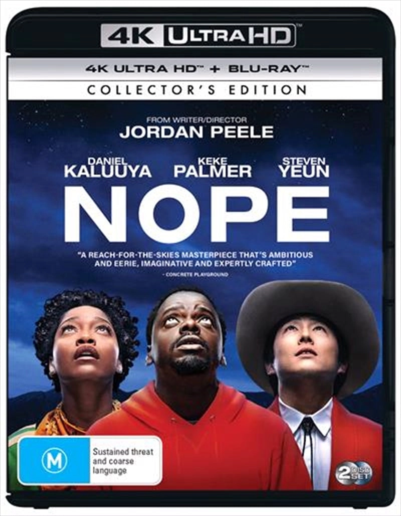 Nope Blu ray UHD Collectors Edition UHD