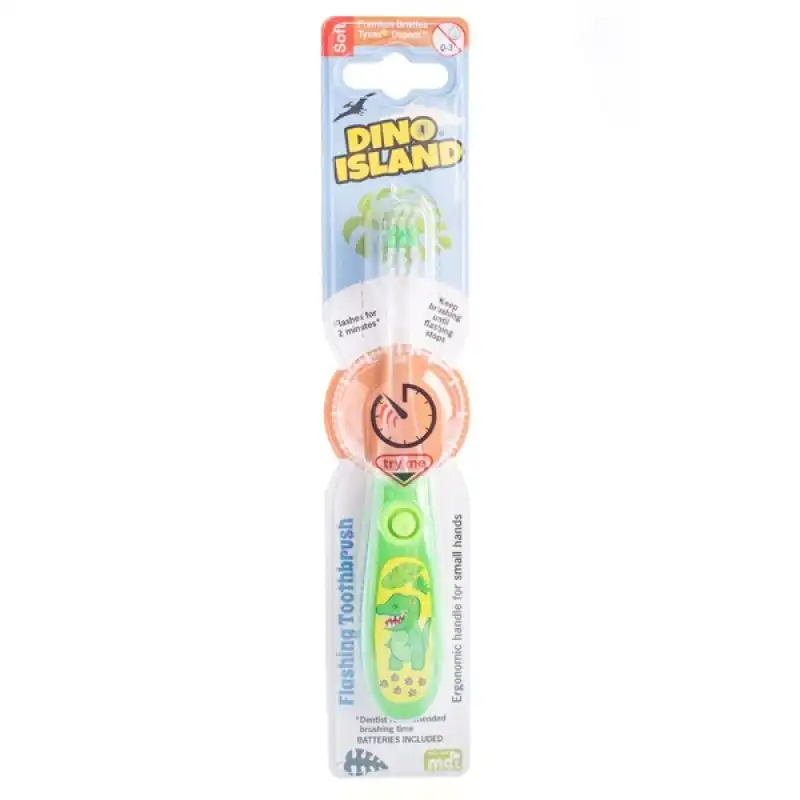 Flashing Dino Island Toothbrush