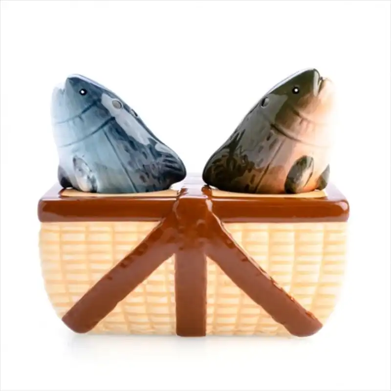 Fishing Salt Pepper Set