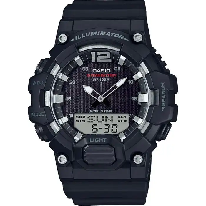 Casio HDC700-1A World Time Digital Analogue Mens