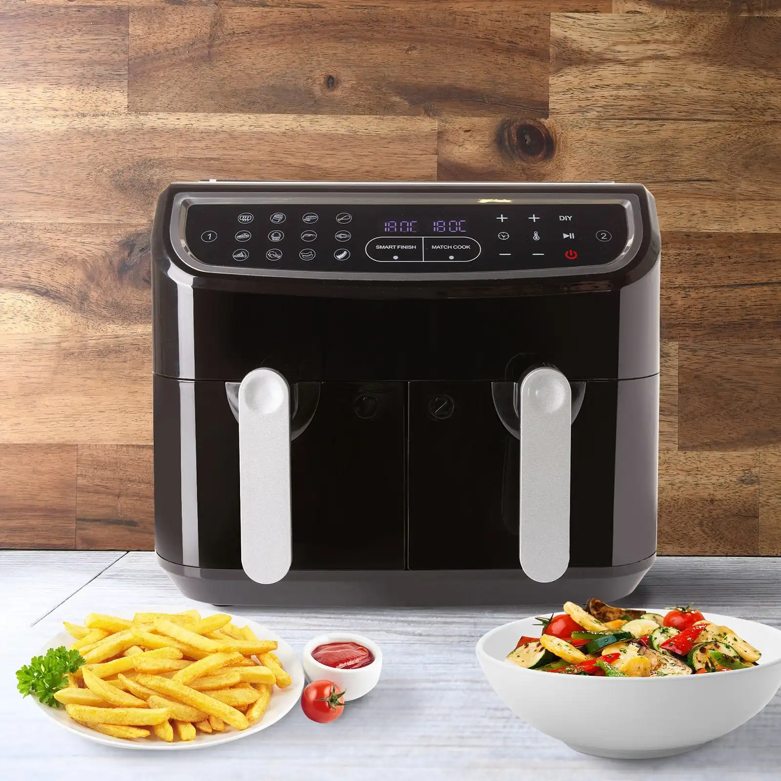 Kitchen Couture Healthy Options 13 Litre Air Fryer 10 Presets LCD