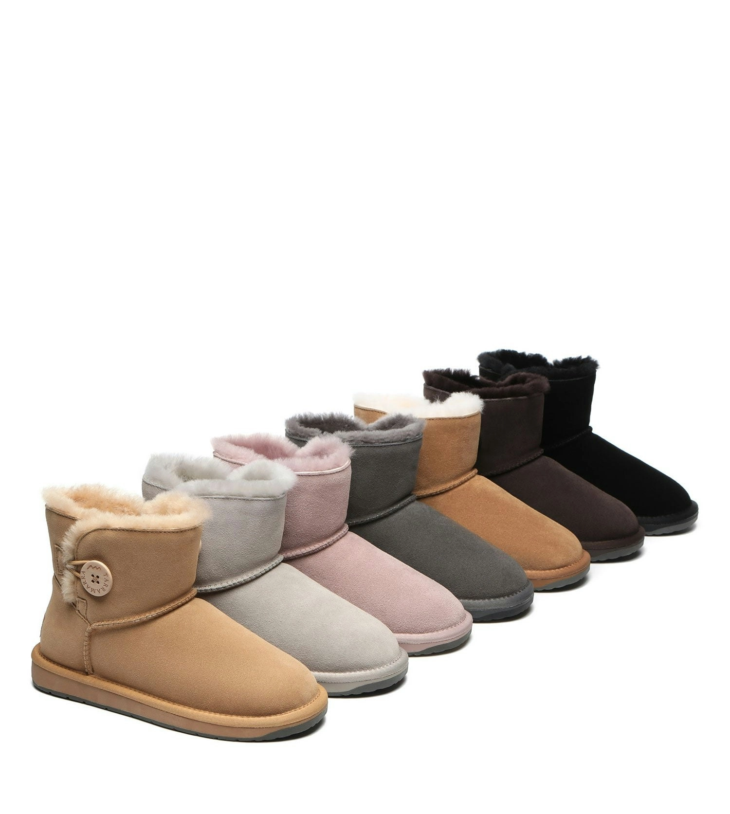 Tarramarra UGG Sheepskin Wool Mini Button Plus