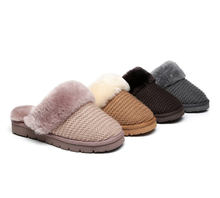 Australian Shepherd® UGG Slippers Linden Women Sheepskin Wool