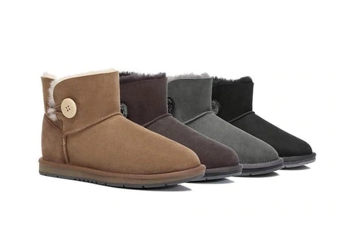 UGG Australian Shepherd Double-Faced Sheepskin Mini Button UGG Boots