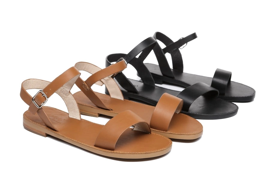 UGG Australian Shepherd Women Sandal Dolly Buckle Sling Back Slides Sandals