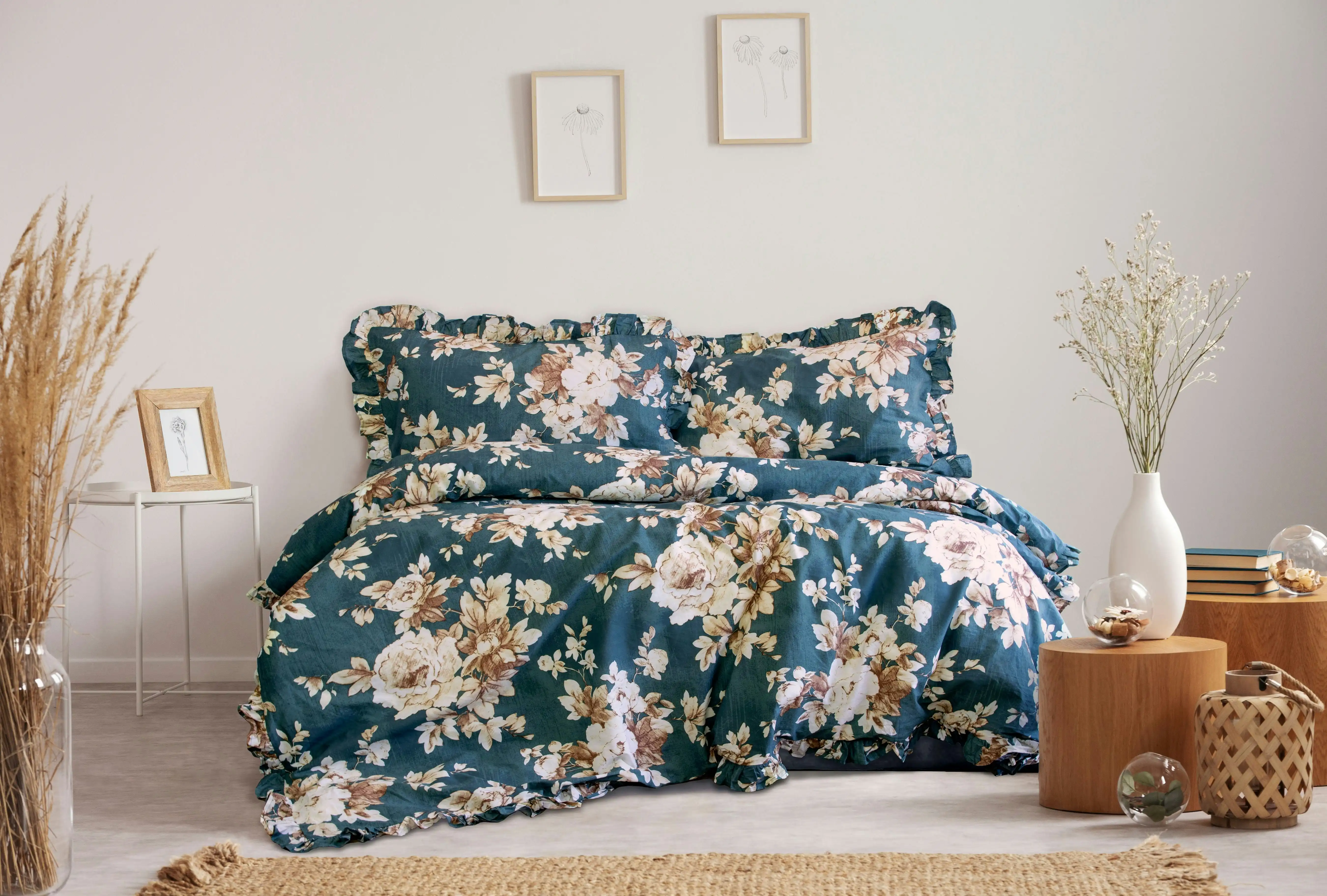 ARDOR Ayla Cotton QUILT COVER SET QUEEN