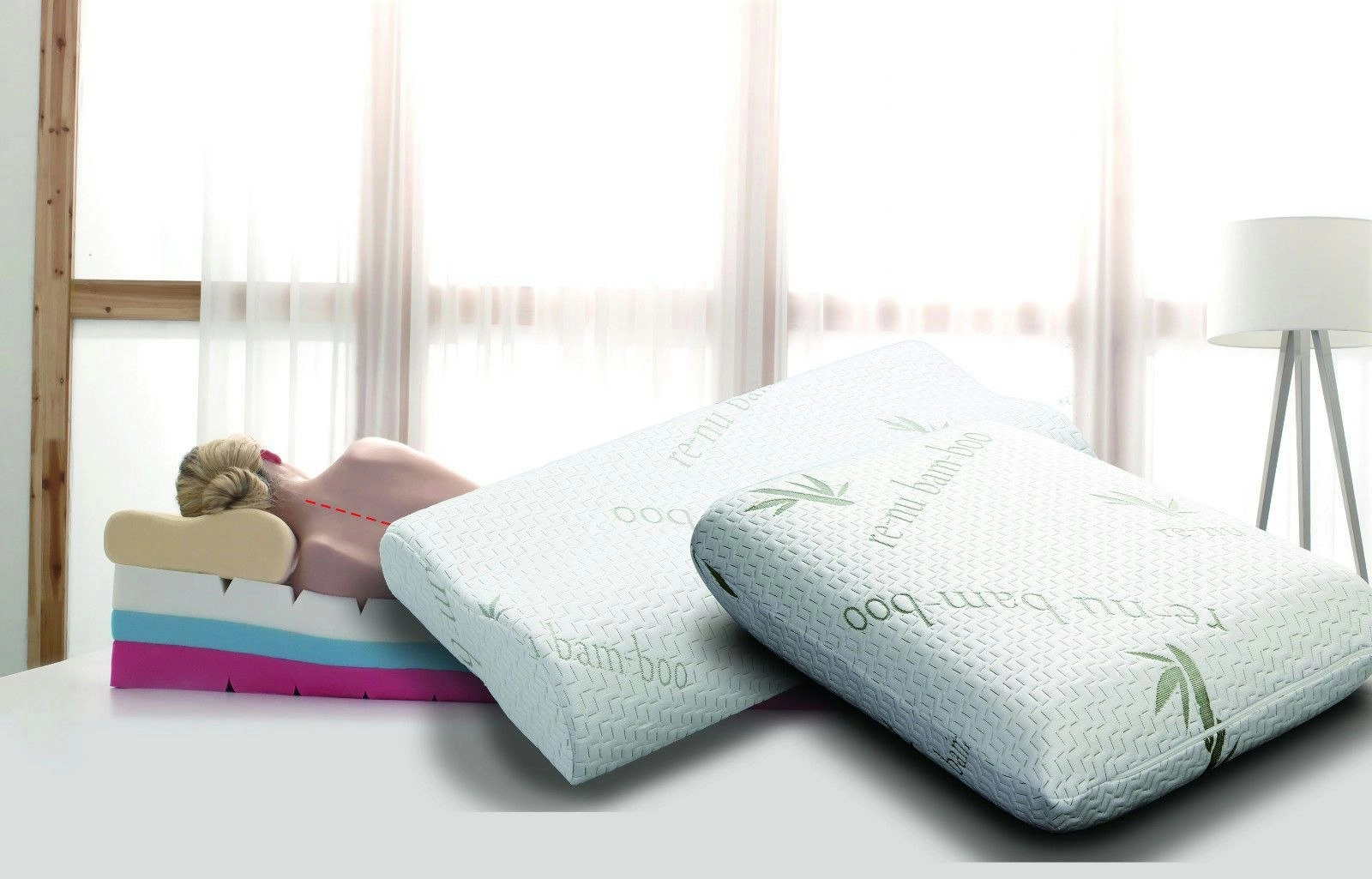 Bamboo Memory Foam Pillow