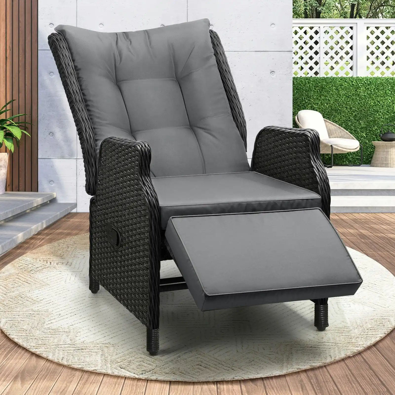 Patio furniture recliner deals chairs