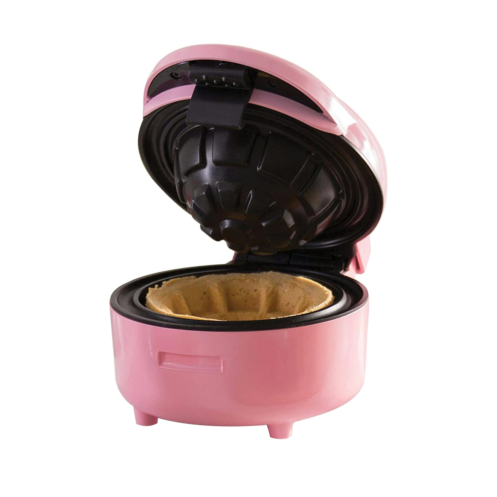 TODO Waffle Bowl Maker Ice Cream Dessert Treat Maker Breakfast Bowl - Pink