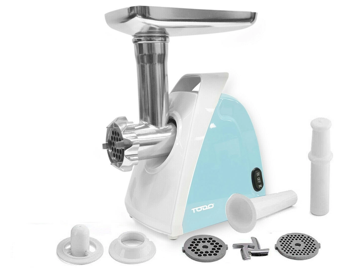 TODO Electric Meat Grinder Sausage Maker Filler Mincer Stuffer Kibbe 800W - Blue