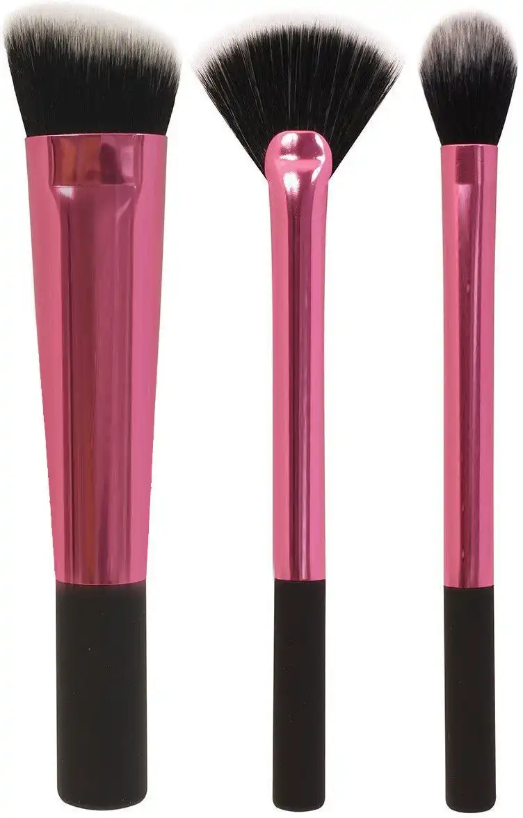 3 Pc Pixel Perfect Brush Set Coverage Makeup Brushes Definition Brush Set