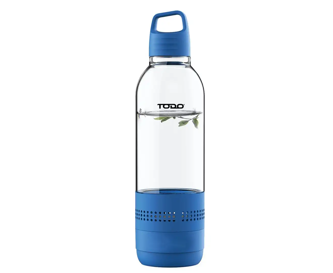 TODO Bluetooth Water Bottle Speaker 400Ml Portable Rechargeable Bottled Speakers - Blue