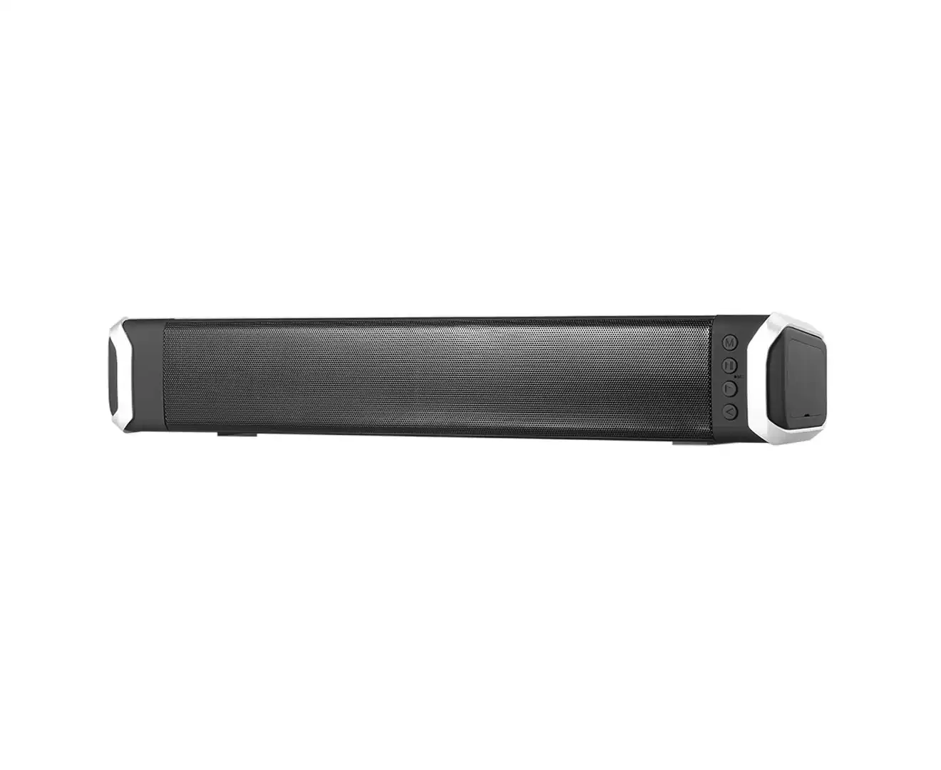 TODO Bluetooth V2.1 Soundbar Wireless Stereo Speaker Rechargeable Led Usb Tf Black