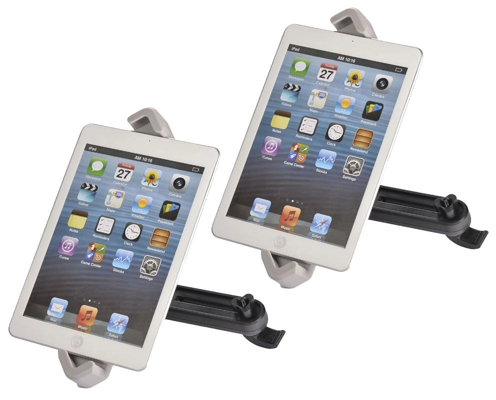 2X 360° Rotating Universal Headrest Tablet Car Mount Holder 7" - 10" [2 Pack]