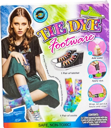 Makr Tie Dye Footwear Accessory Kit