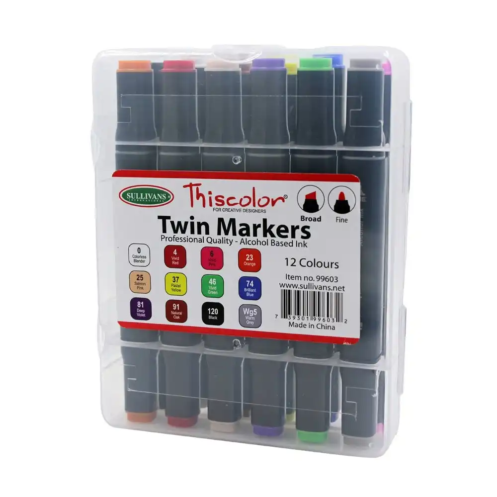 Thiscolor Twin Markers