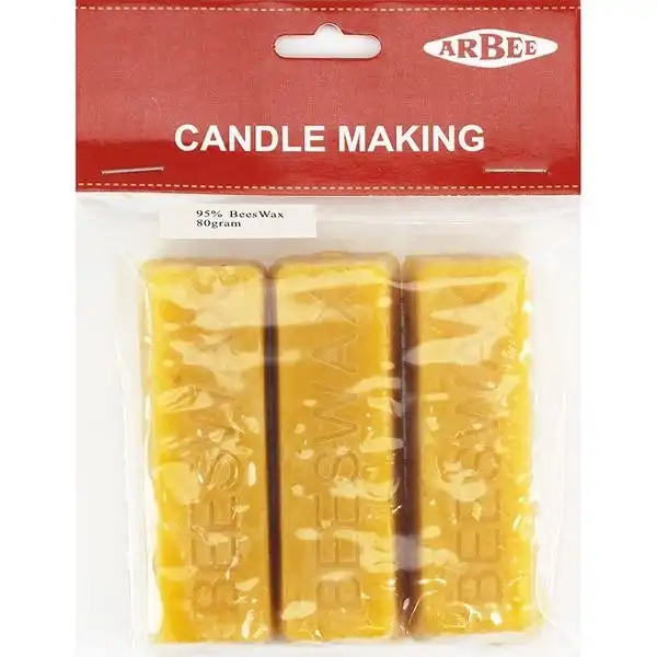 Arbee Beeswax 95% Block- 80g