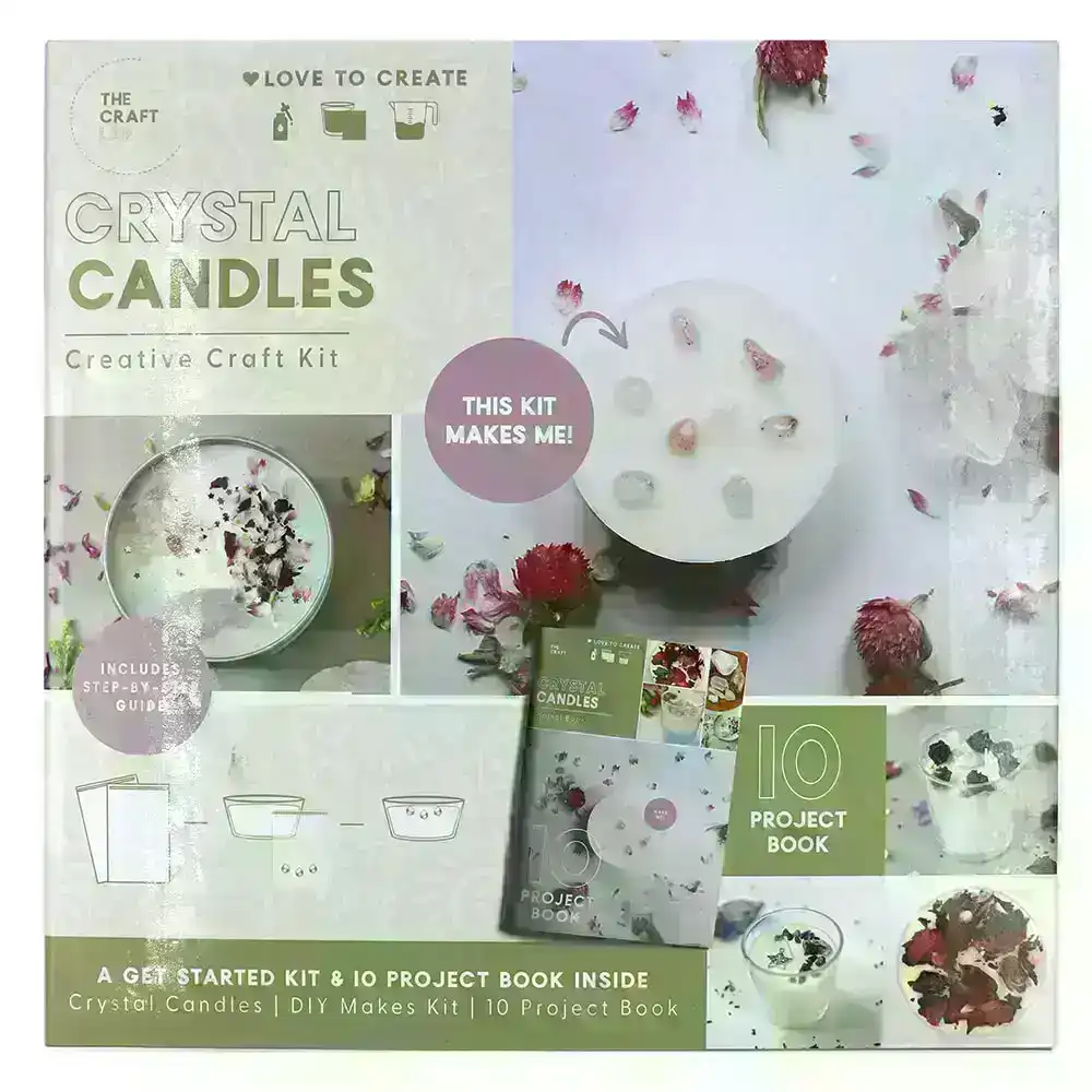 Sullivans Crystal Candles Craft Kit, Lincraft