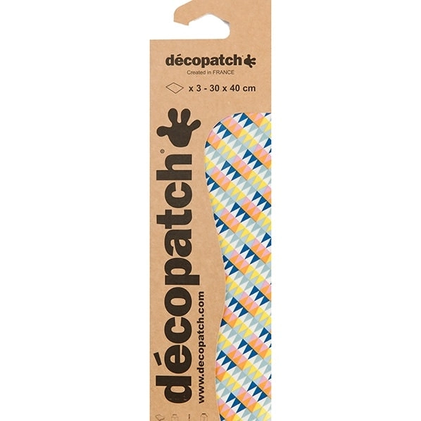 Decoupage Paper 3pk - Decopatch 775 Diamondes