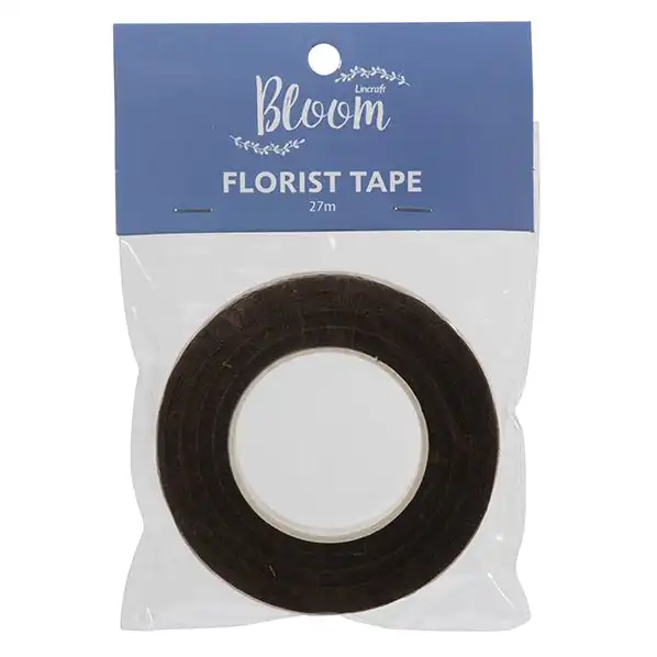 Lincraft Florist Tape, Brown- 27m