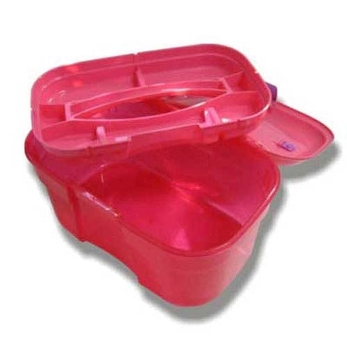 Sullivans Organiser, Pink- 32.5cm x 21cm x 17cm