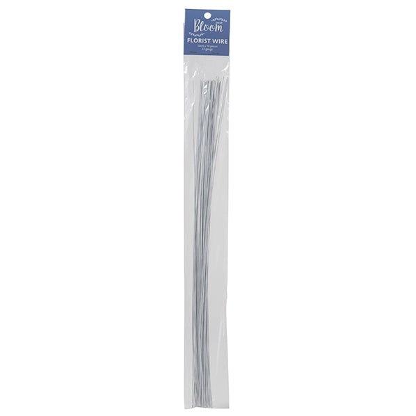 Lincraft Florist Wire 22g, White- 50pc