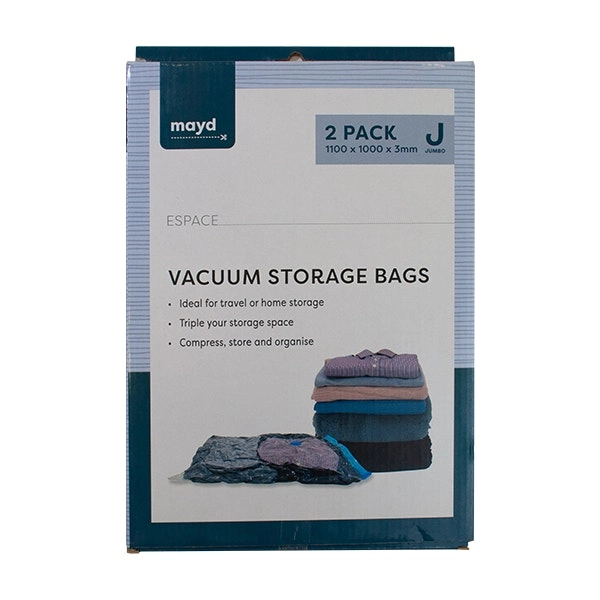 Mayd Vacuum Storage Bags - 2pc, Jumbo