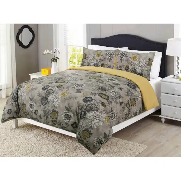 Novus Digital Print Quilt Cover Set, Fiori