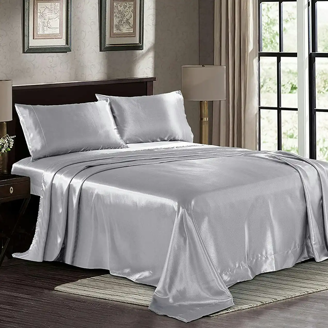 Ramesses Casablanca Ultra Soft Silky Sheet Set