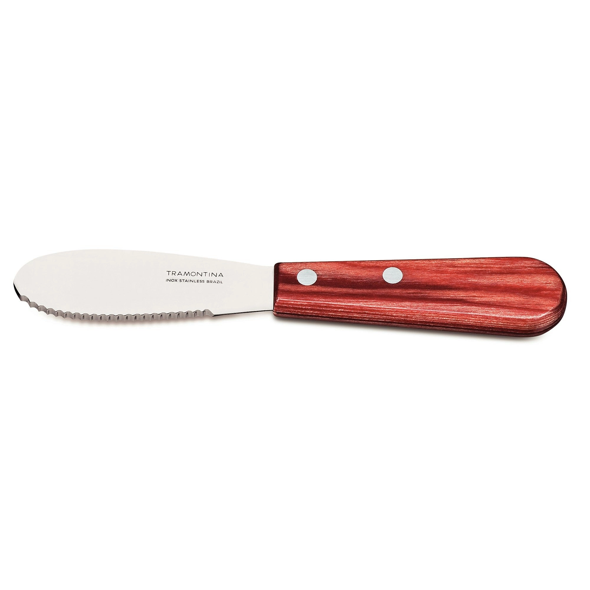 Tramontina Churrasco Butter Knife, Polywood 3"