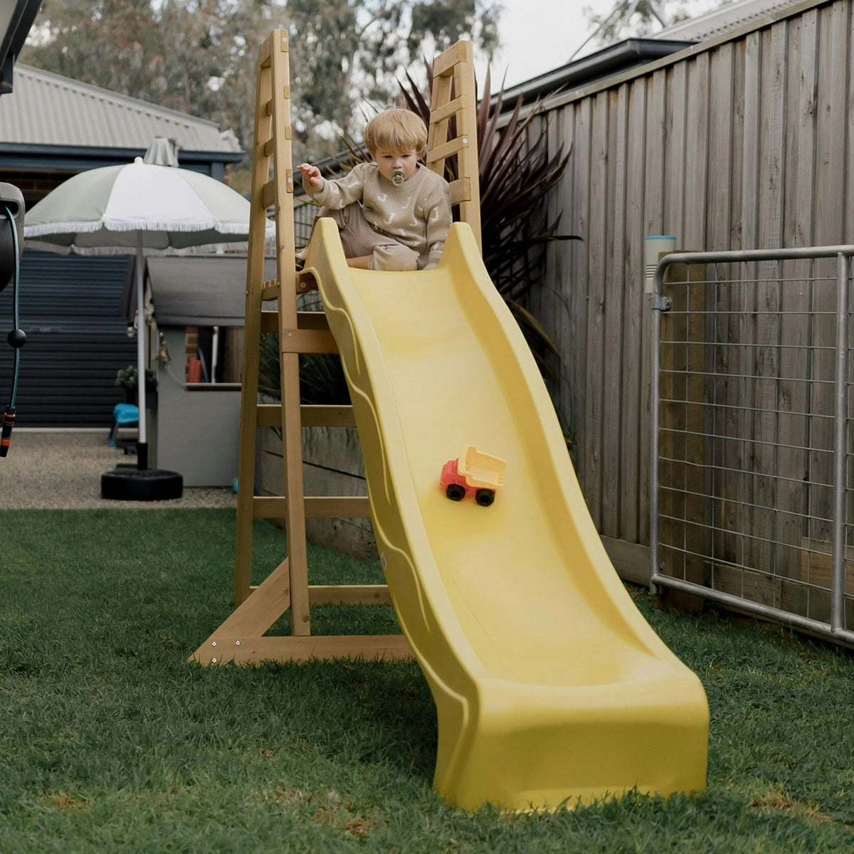 Lifespan Kids Sunshine Climb & 2.2m Slide (Yellow)