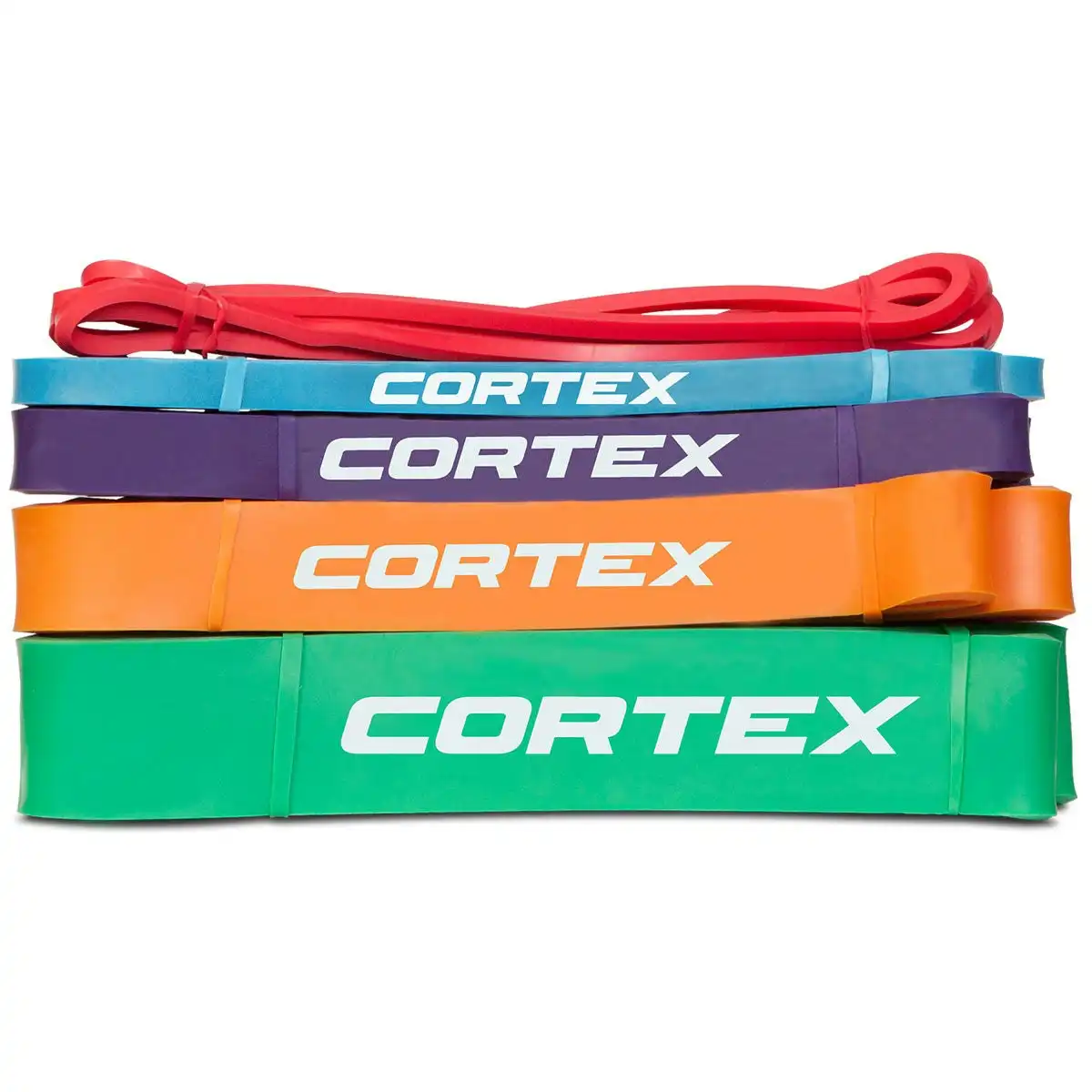 Cortex Resistance Band Set of 5  (5mm-45mm)