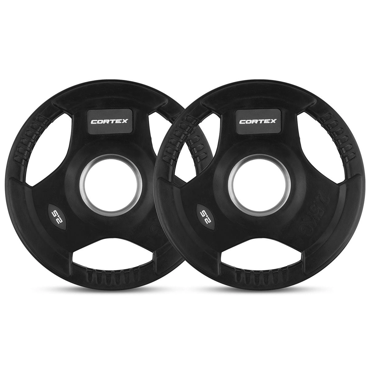 Cortex 2.5kg Tri-Grip 50mm Olympic Plates (Pair)